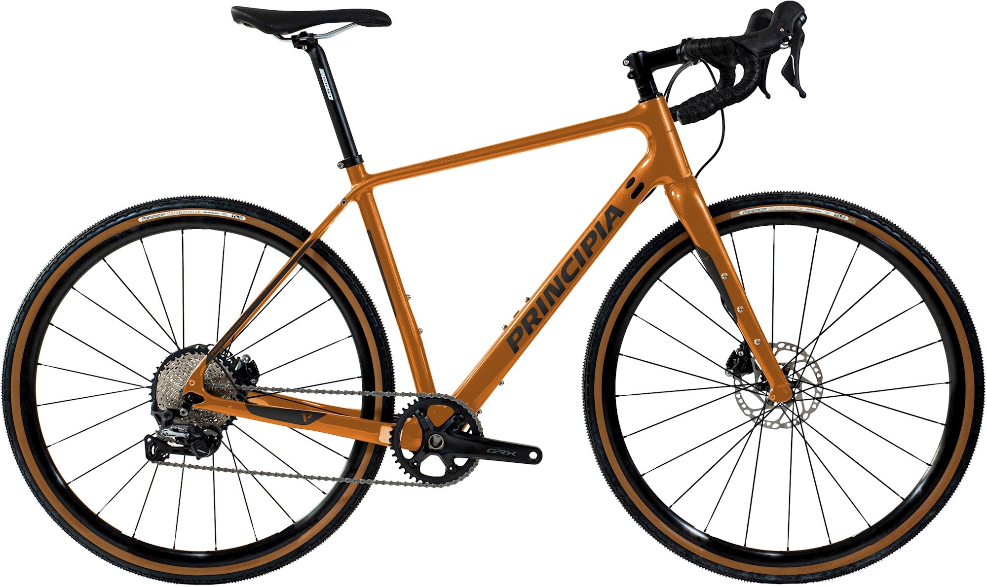 Cykler - Racercykler - Principia Gravel Carbon GRX RX810 Di2 1x11 2023 - Orange
