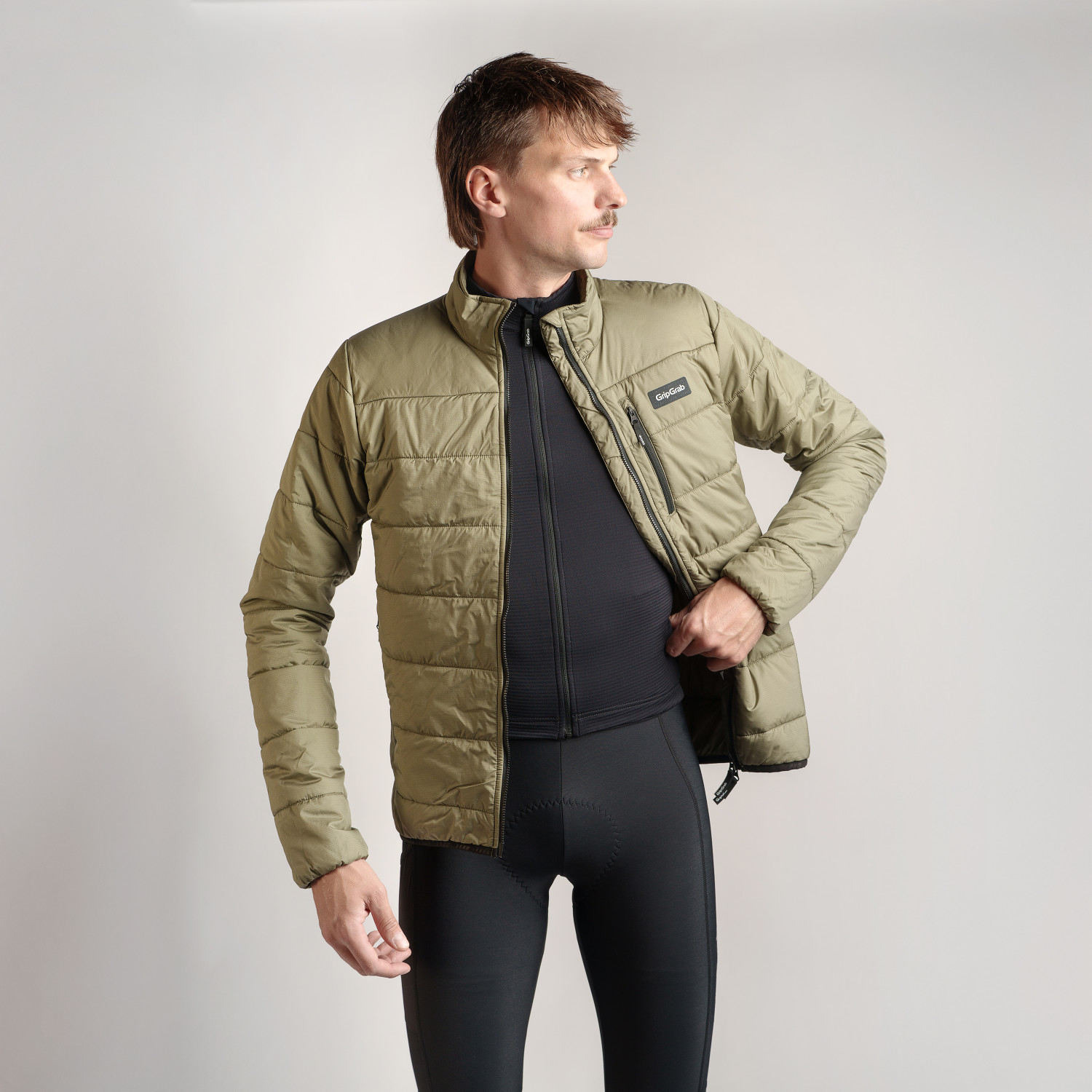 Beklædning - Cykeljakker - GripGrab EXPLR Jakke - Olive Green