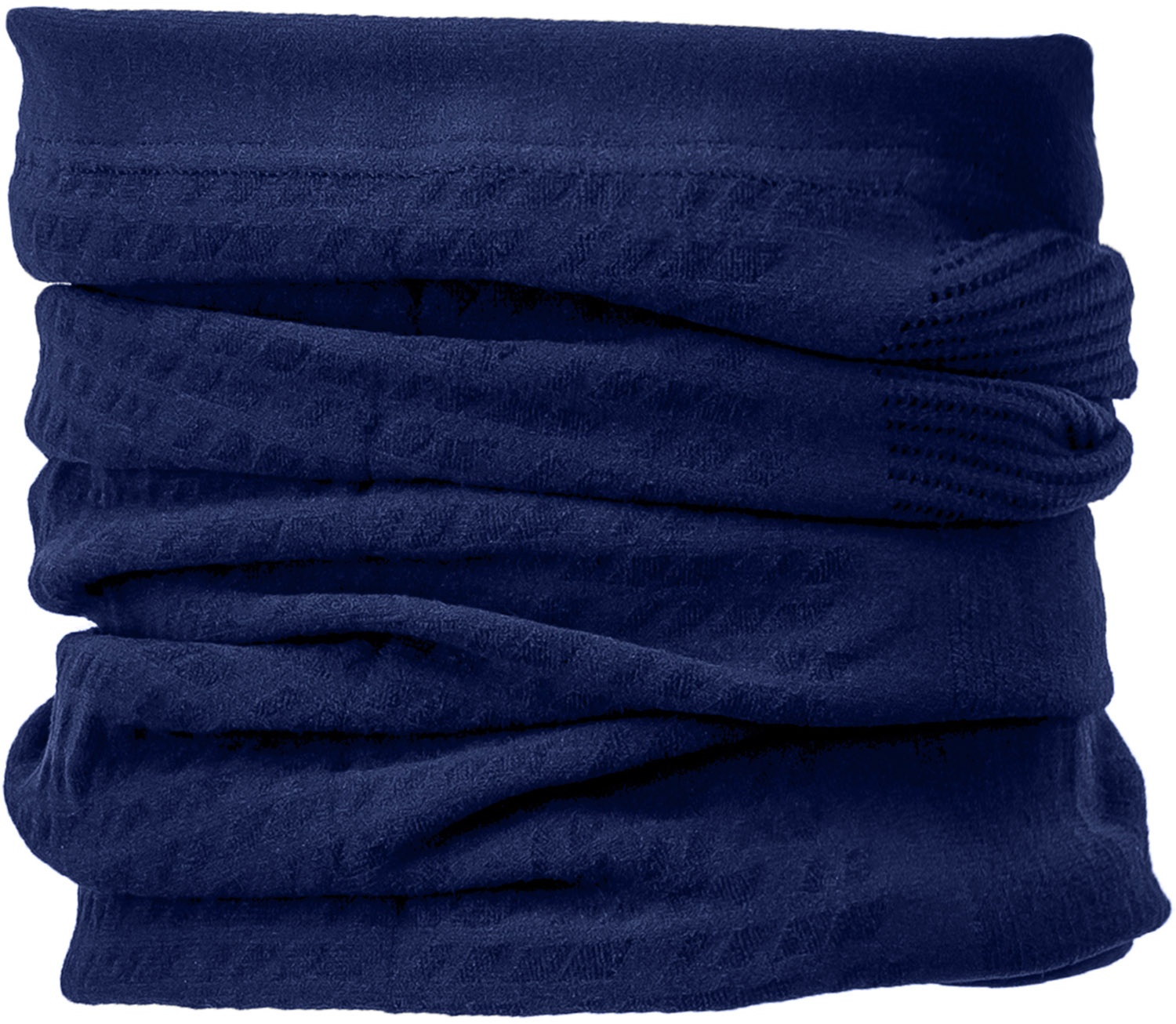 Se GripGrab Freedom Seamless Warp Knitted Neckwarmer - Halsedisse - Navy blue - Onesize hos Cykelexperten.dk