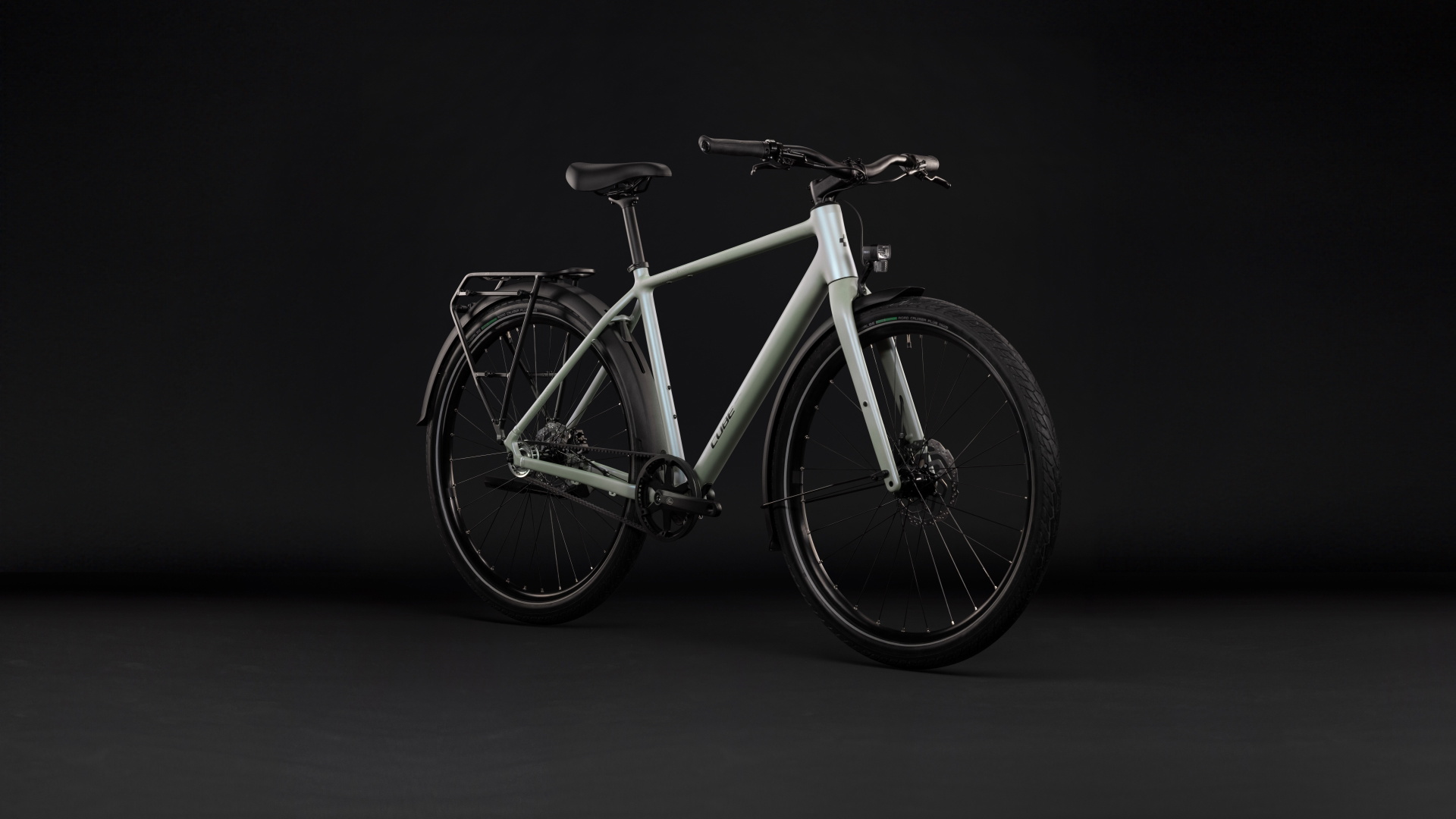 Cykler - Herrecykler - Cube Editor ONE FE (Fully Equipped) Herre 2027 - Glintsand´n´Black