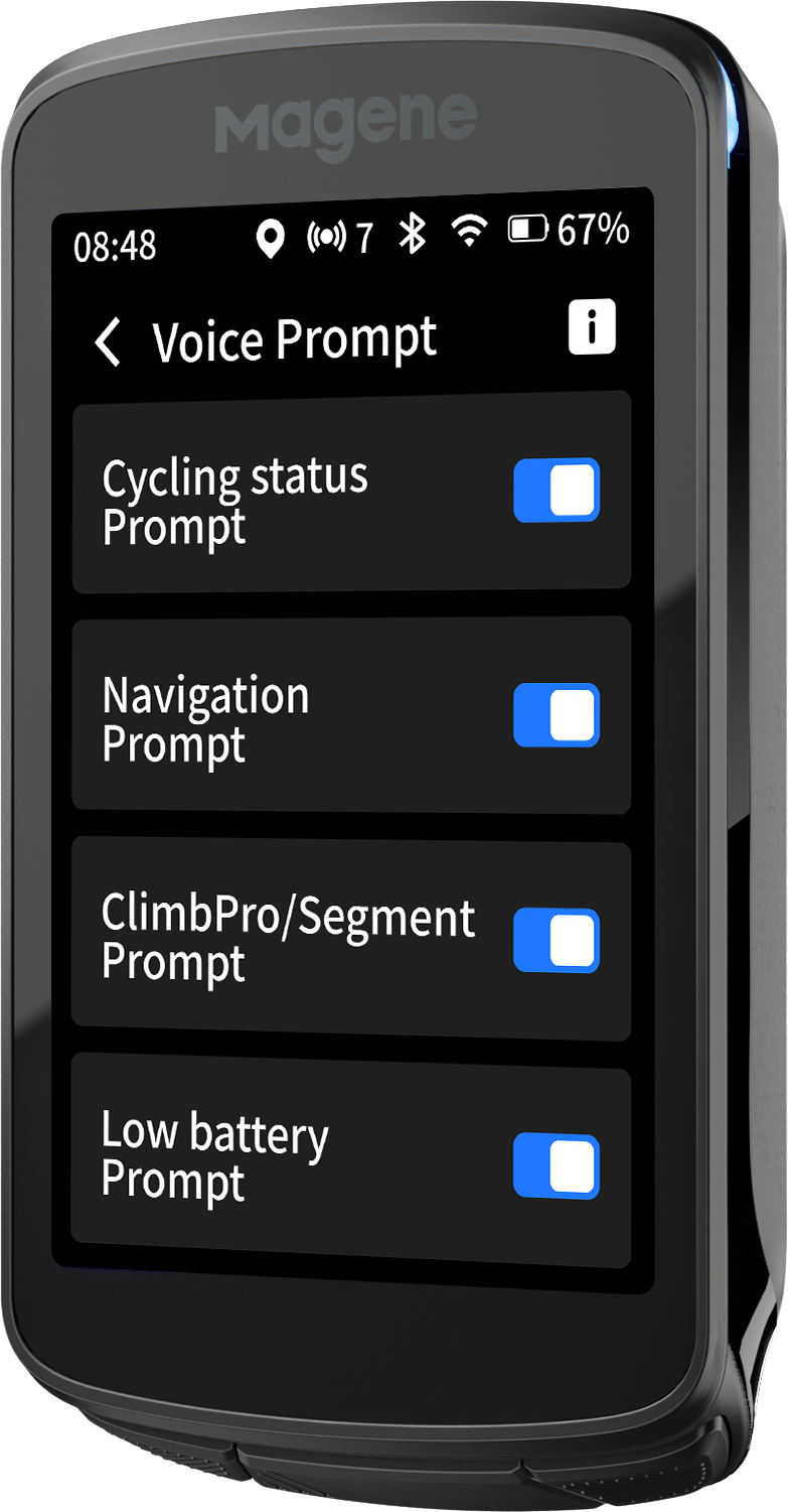 Tilbehør - Cykelcomputer & GPS - Magene C706 GPS Cykelcomputer