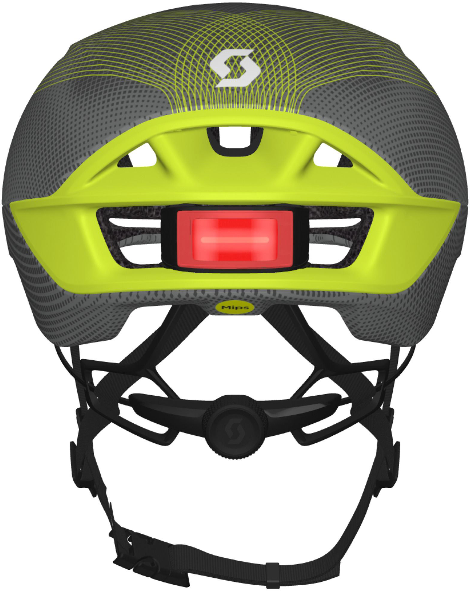 Beklædning - Cykelhjelme - Scott Cadence Plus (MIPS) Hjelm - Diamond grey/Lime green