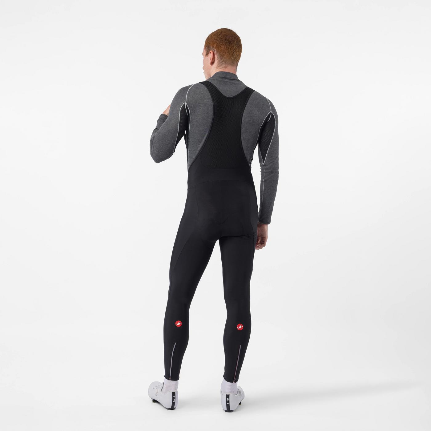 Beklædning - Cykelbukser - Castelli ENTRATA 2 WIND Bibtight - Black