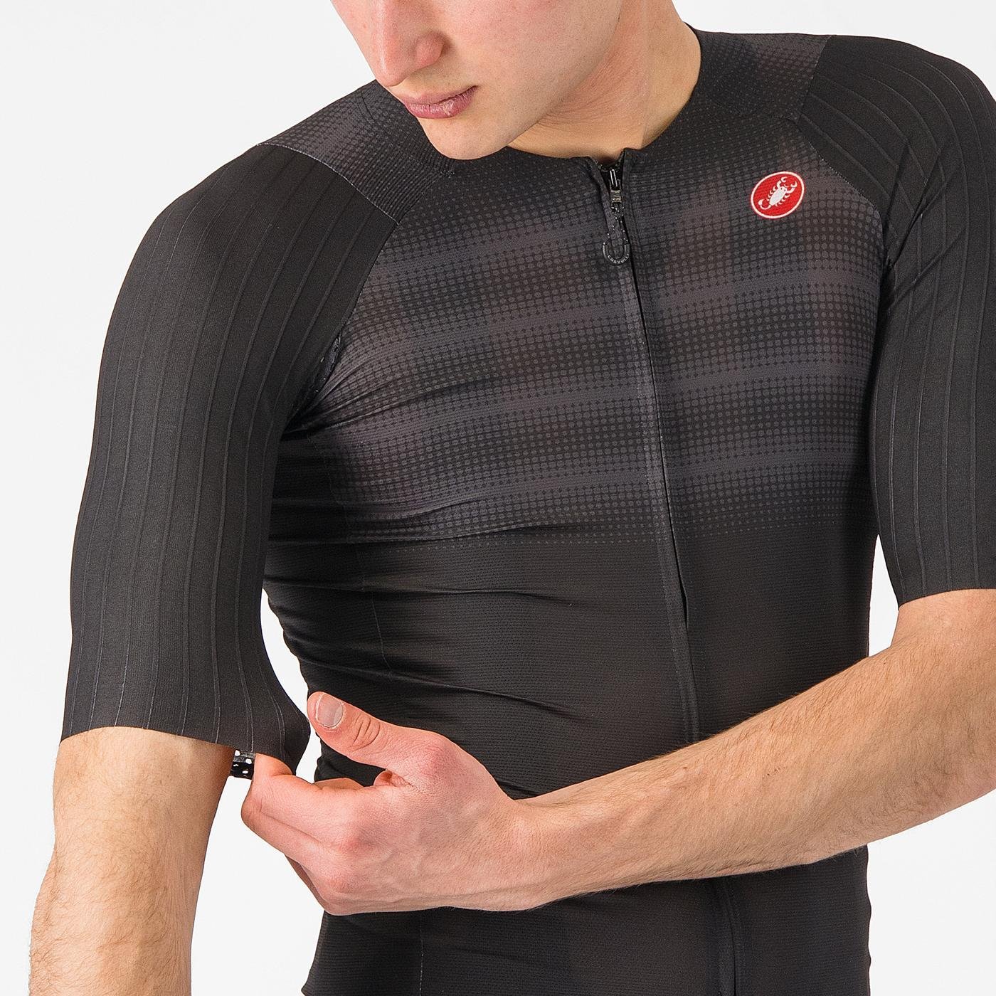 Beklædning - Cykeltrøjer - Castelli AERO RACE 8S Jersey - Black