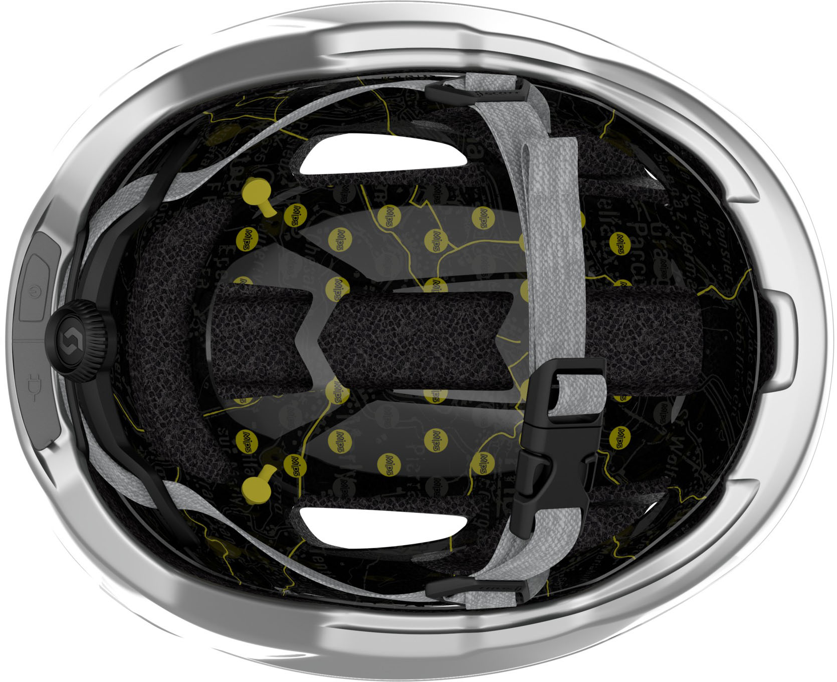 Beklædning - Cykelhjelme - Scott La Mokka Plus (MIPS) m. LED lys Hjelm - Sølv