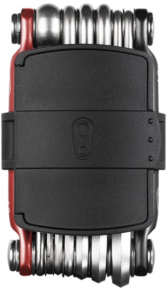 Køb Crankbrothers Multi-tool M13 + Tubeless Plugs – Black/Red