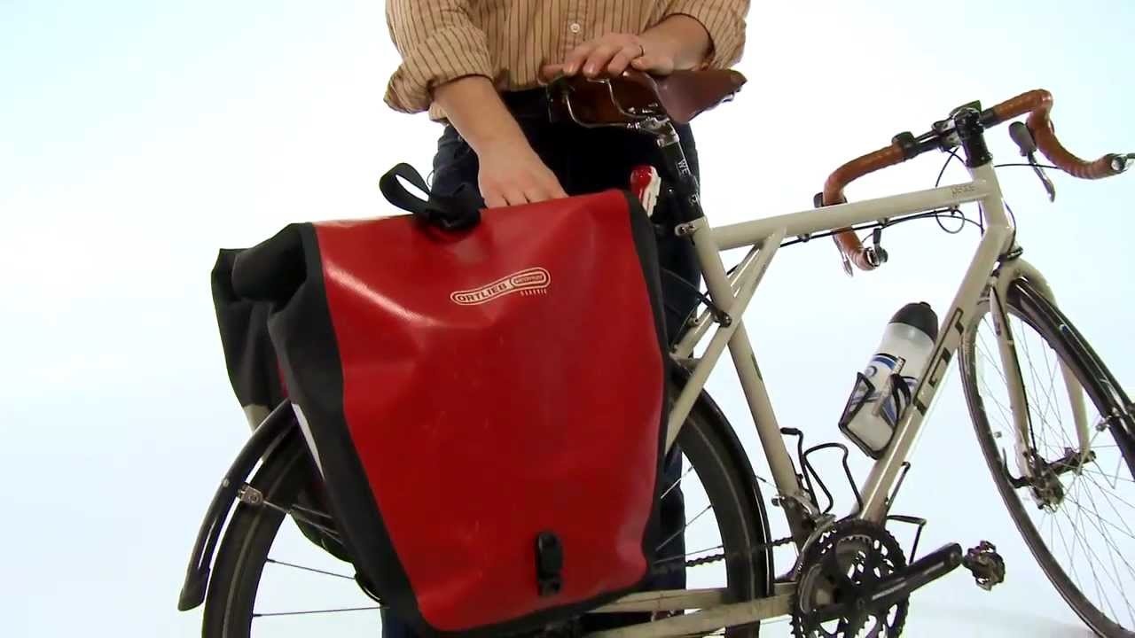 Tilbehør - Cykeltasker - Ortlieb Back-Roller City cykeltasker 2 stk. - Rød