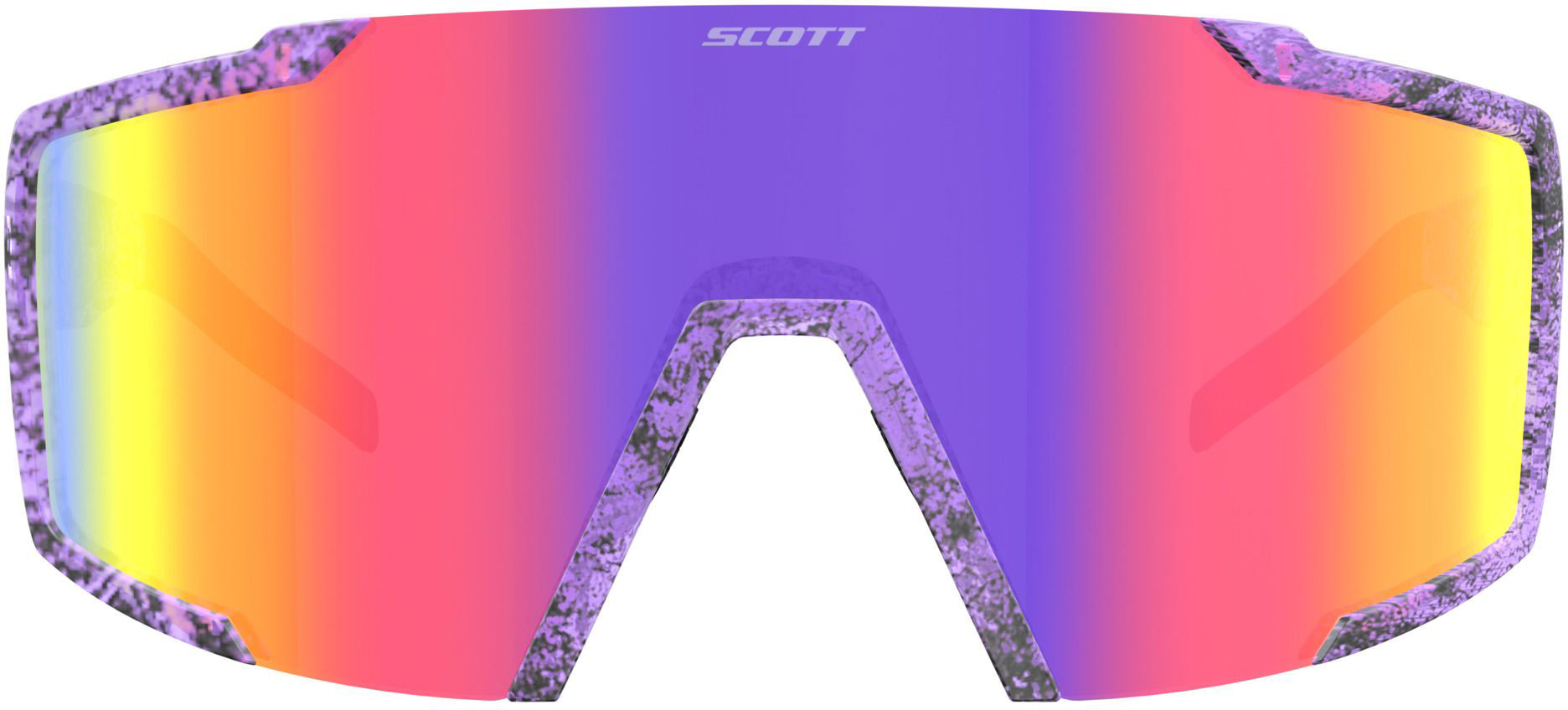 Beklædning - Cykelbriller - Scott Shield Cykelbrille - Swish Purple / Teal Chrome