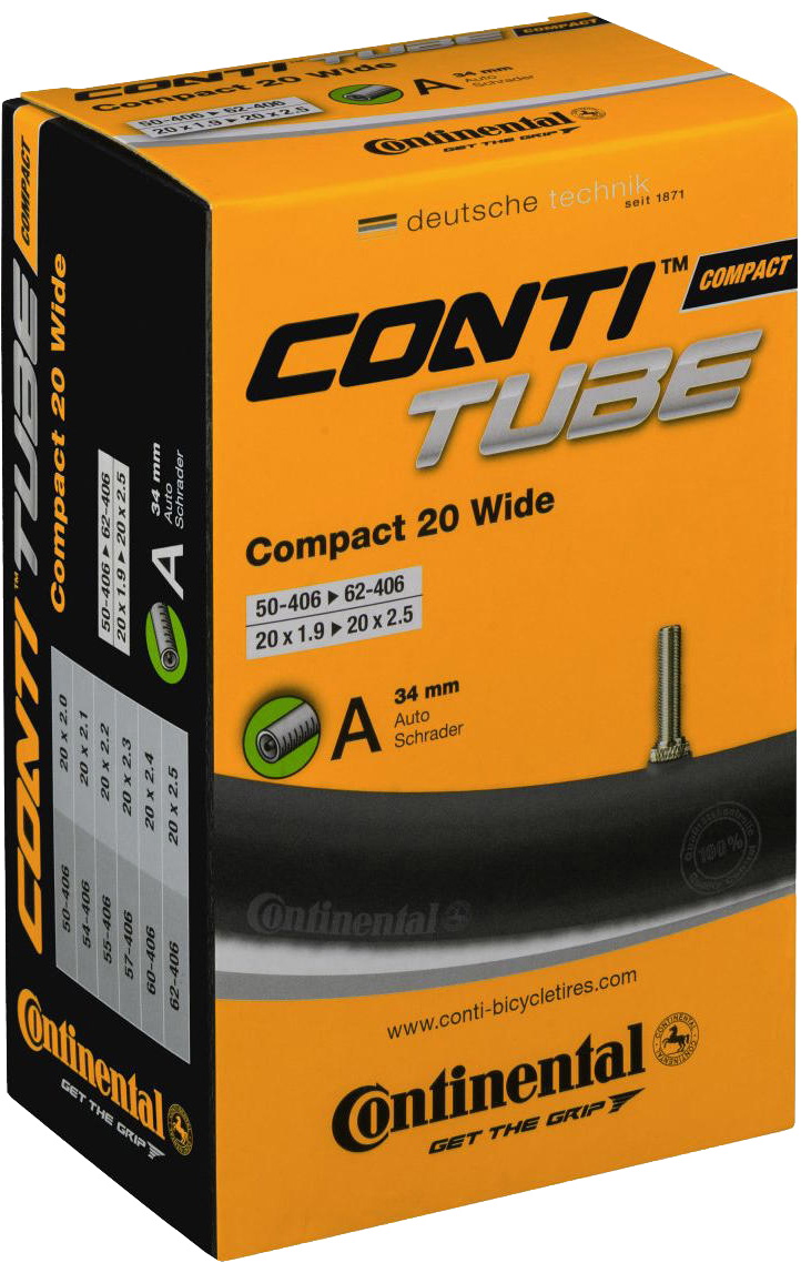 Continental Compact Tube Wide Hermetic Plus 20x2.00-2.40 AV 40mm