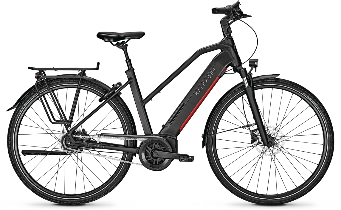 Kalkhoff Kalkhoff IMAGE 5.B SEASON Dame 2021 - Sort Cykler > Elcykler