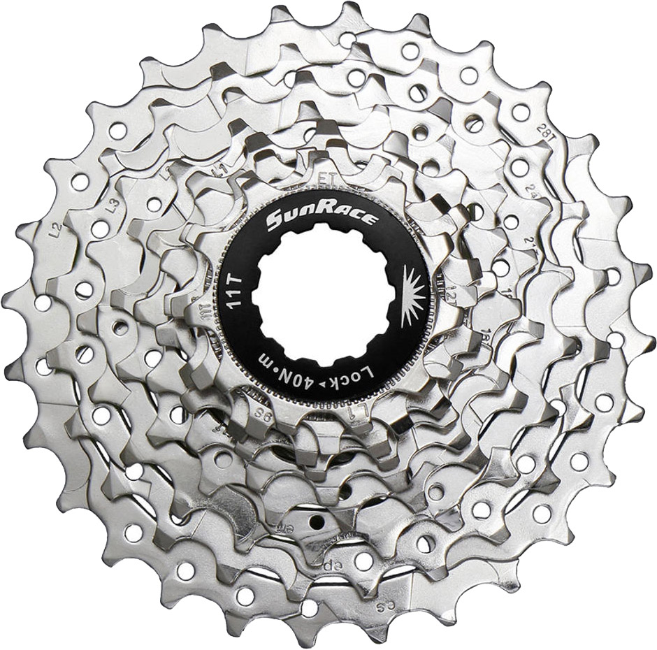 Sunrace CSR91 Kassette 9 speed 11-25T Road Nikkel - Køb til DKK 247 - Spar 38%