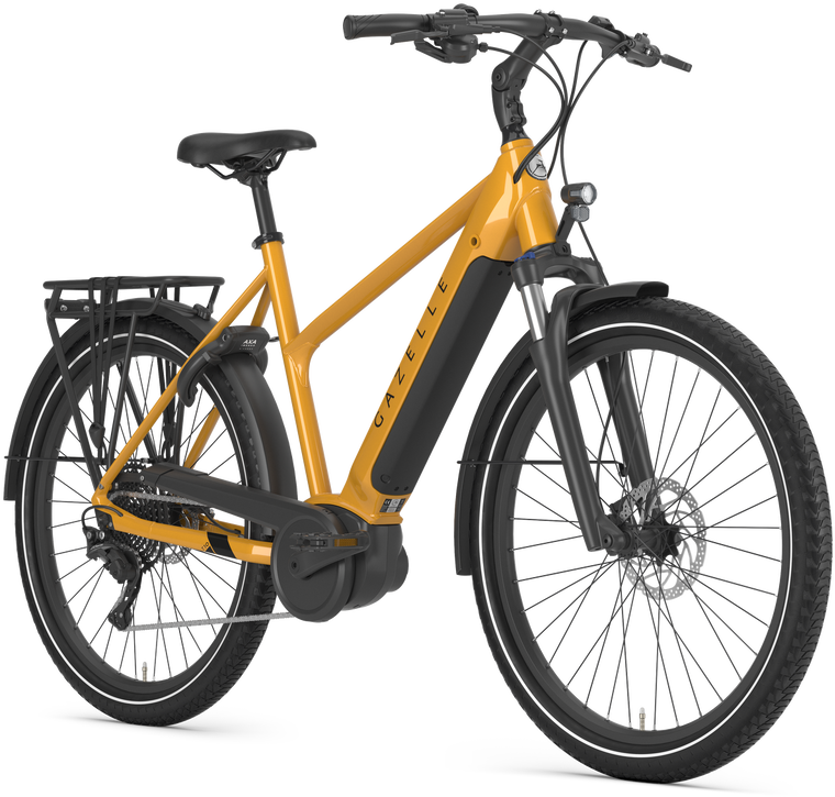 Cykler - Elcykler - Gazelle Medeo T10 HMB  Dame 2024 - Gul