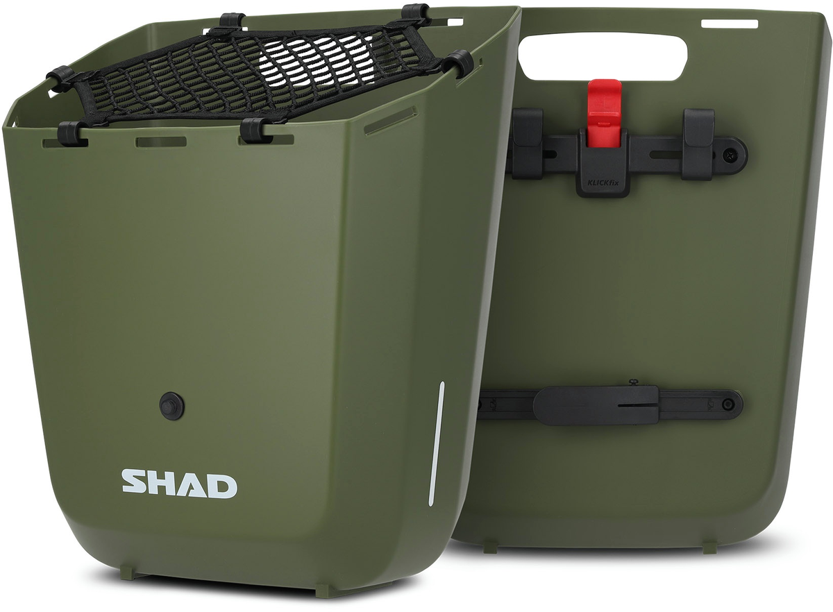 SHAD Daily Bike Box 20L (KlickFix Rail) - Green