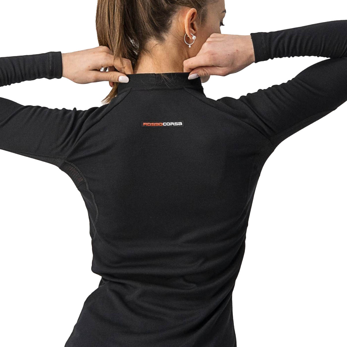 Beklædning - Baselayer / Undertøj - Castelli FLANDERS 2 W WARM LONG SLEEVE Baselayer - Sort
