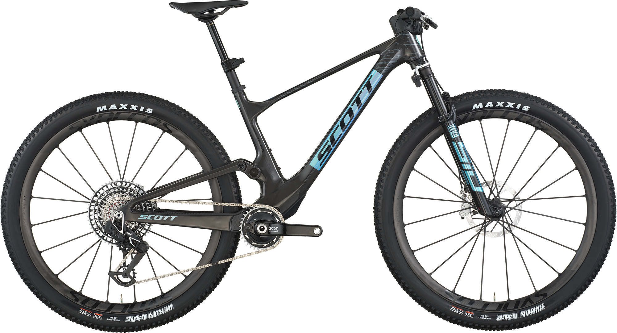 Cykler - Mountainbikes - Scott Spark RC SL 2026 - Carbon Black