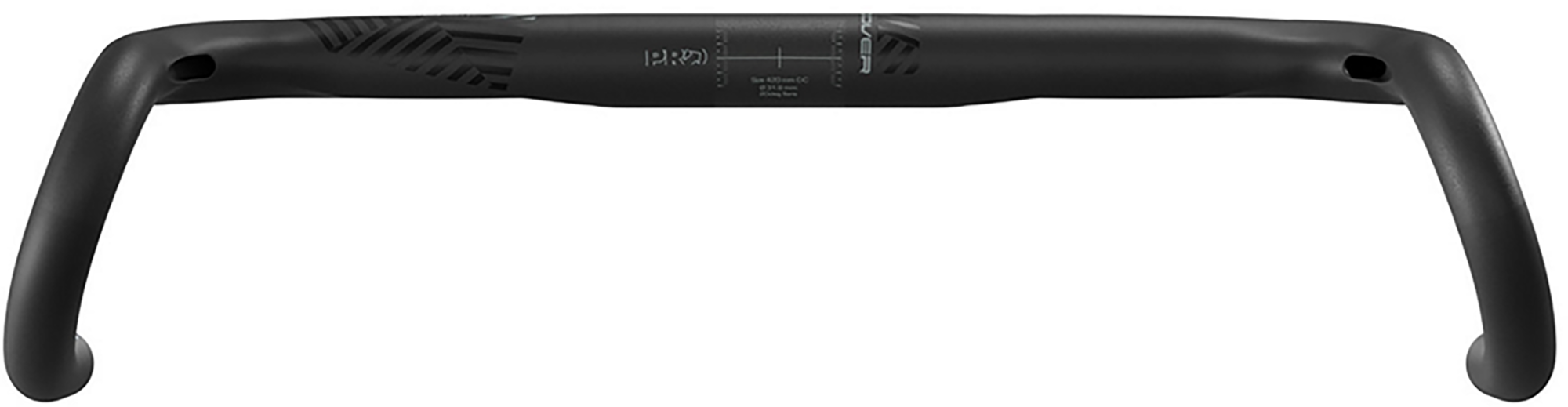 Reservedele - Cykelstyr - PRO Bikegear Discover 20 Carbon 42cm/31.8mm/20º