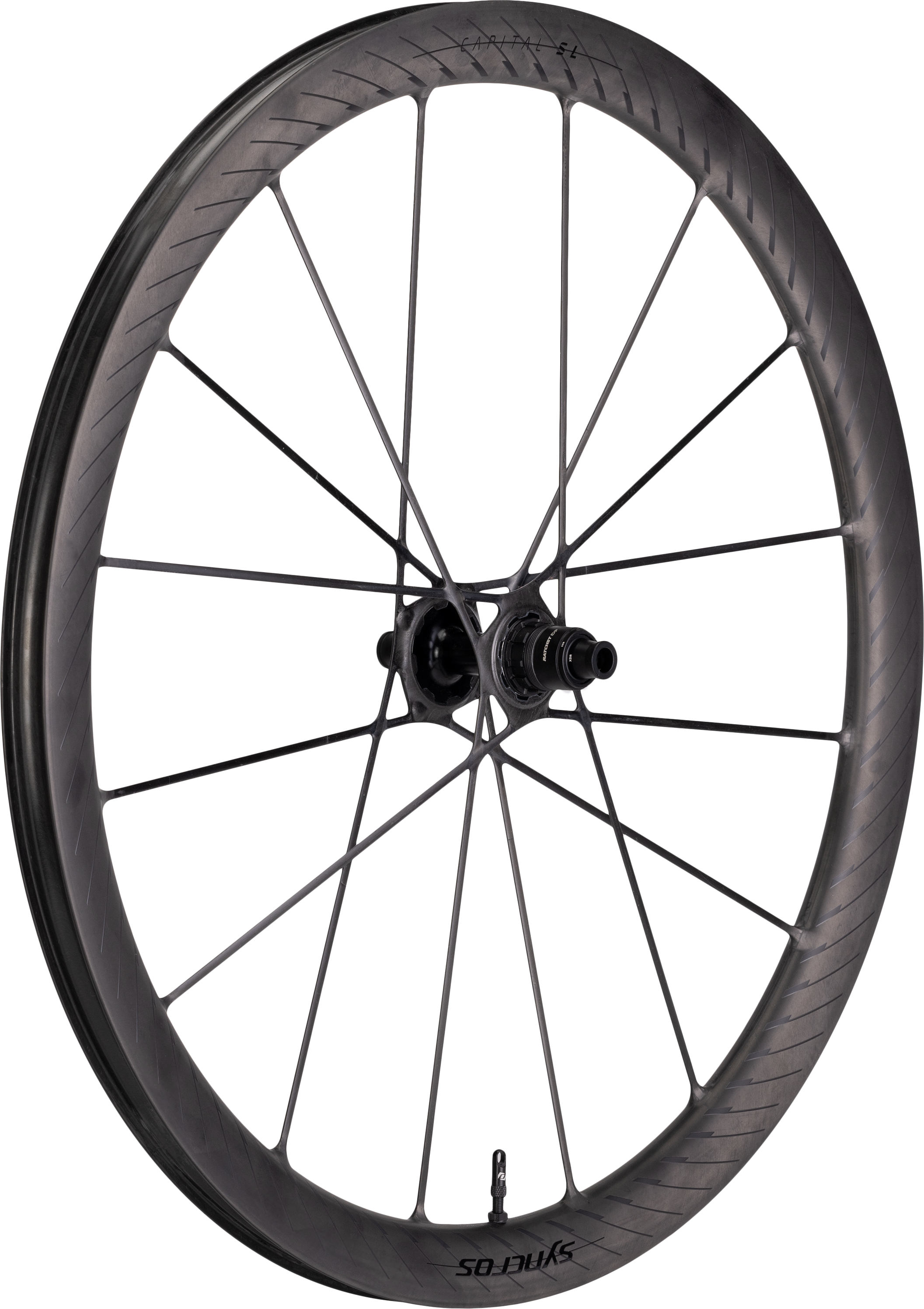 Reservedele - Hjulsæt - Syncros Wheel Rear Capital SL 40mm Baghjul - 700c - Sort