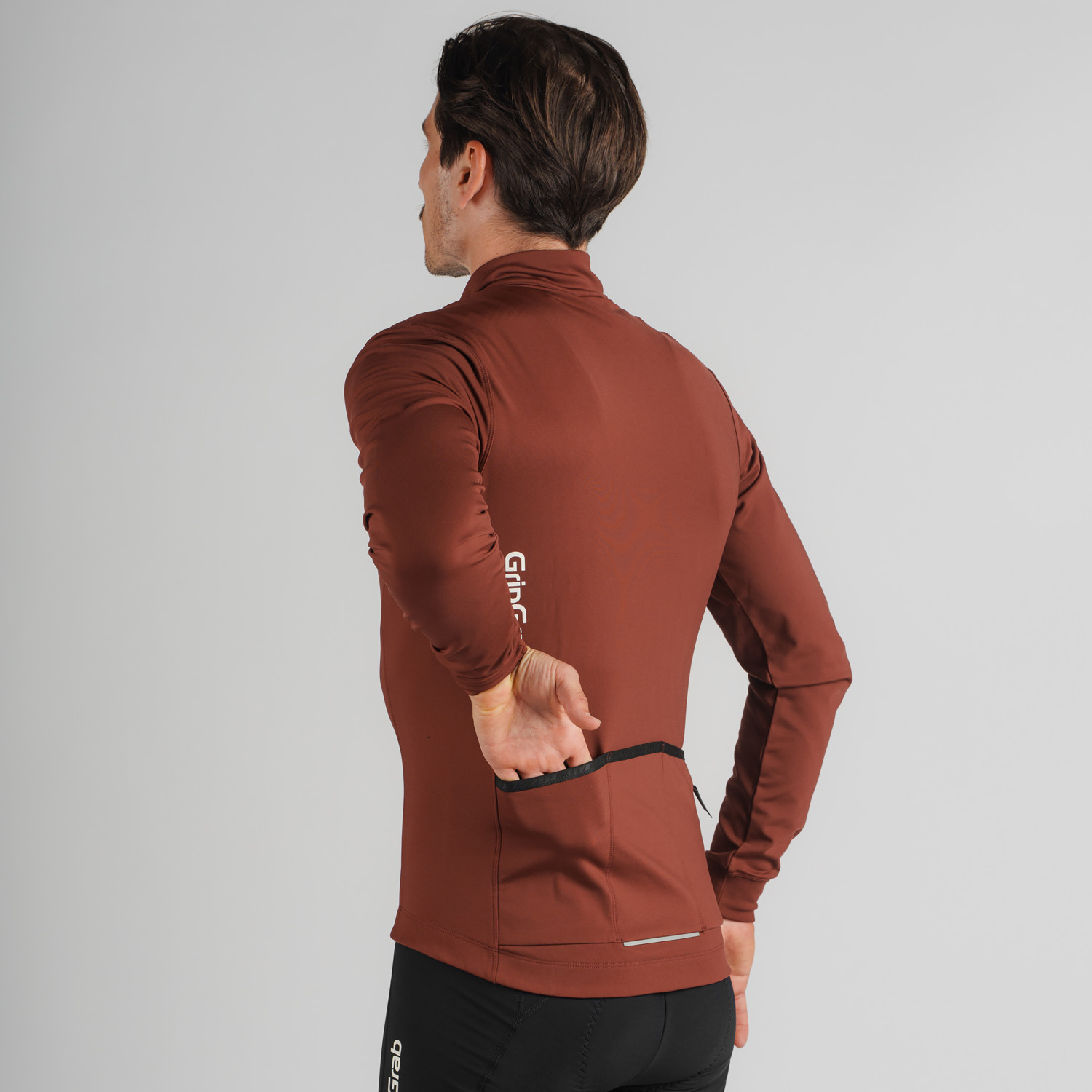 Beklædning - Cykeltrøjer - GripGrab RIDE Langærmet termocykeltrøje - Dark Red