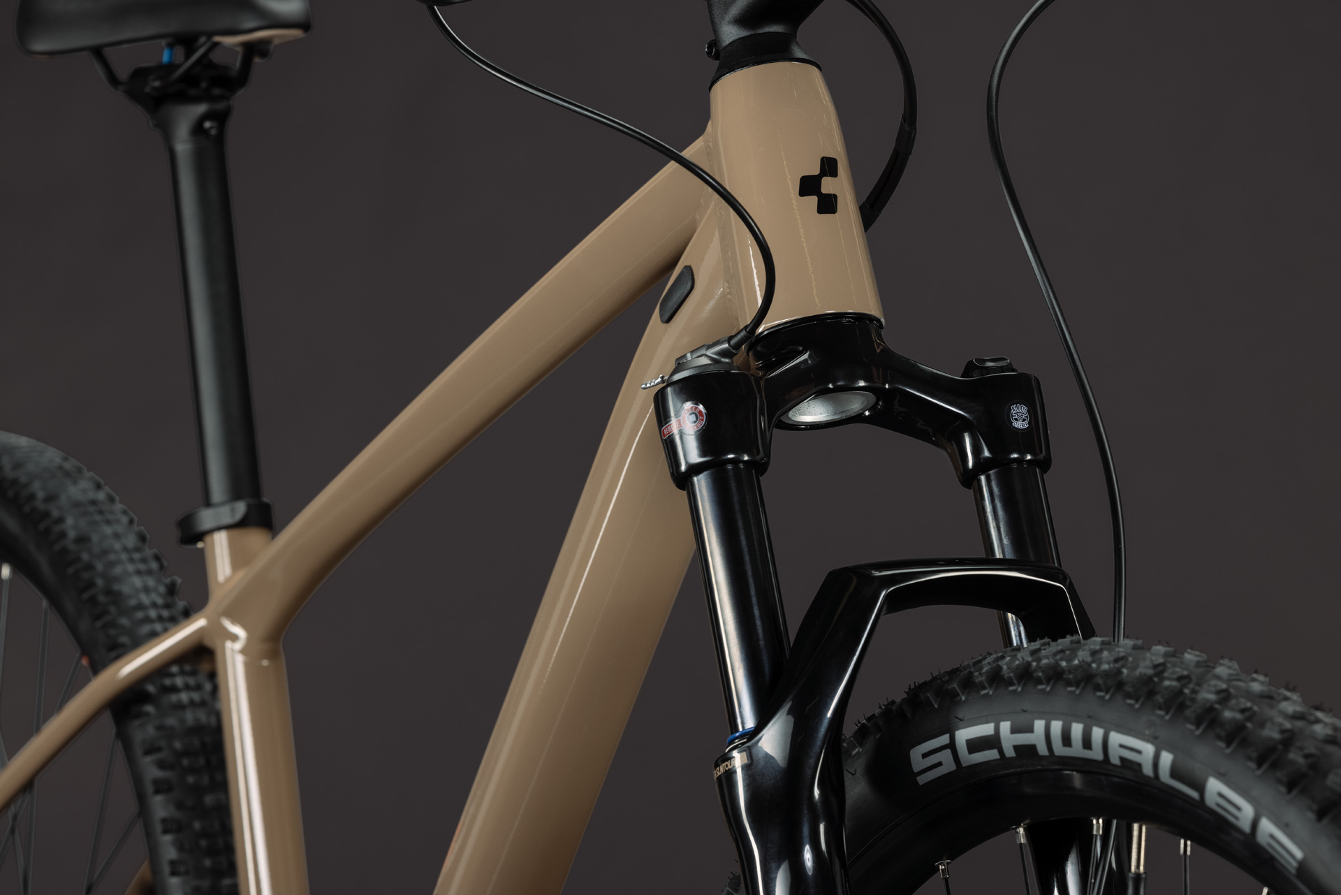 Cykler - Mountainbikes - Cube Aim SLT 29" 2027 - Cappuccino´n´Black