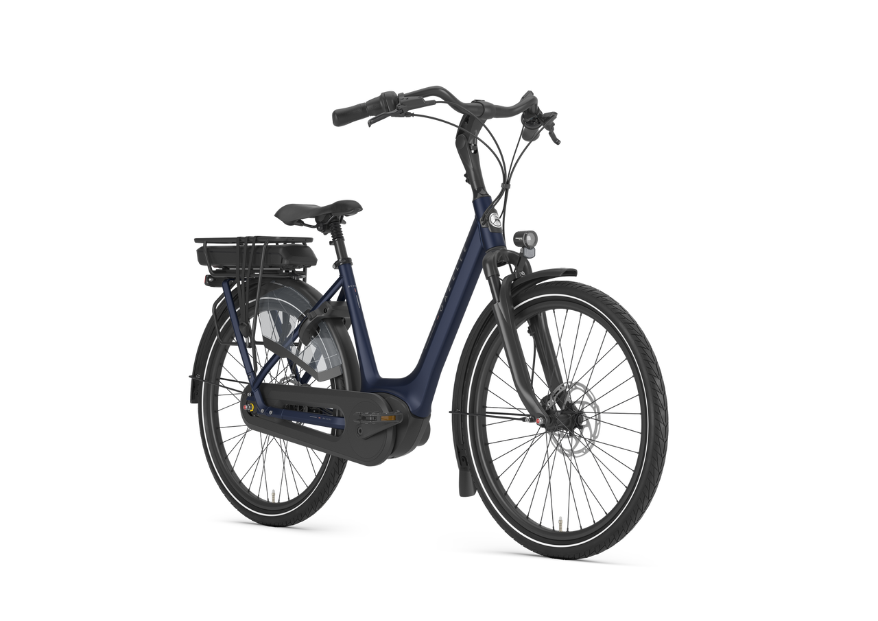 Cykler - Elcykler - Gazelle Orange C8 26" Dame 2026 - Saturn Blue Mat