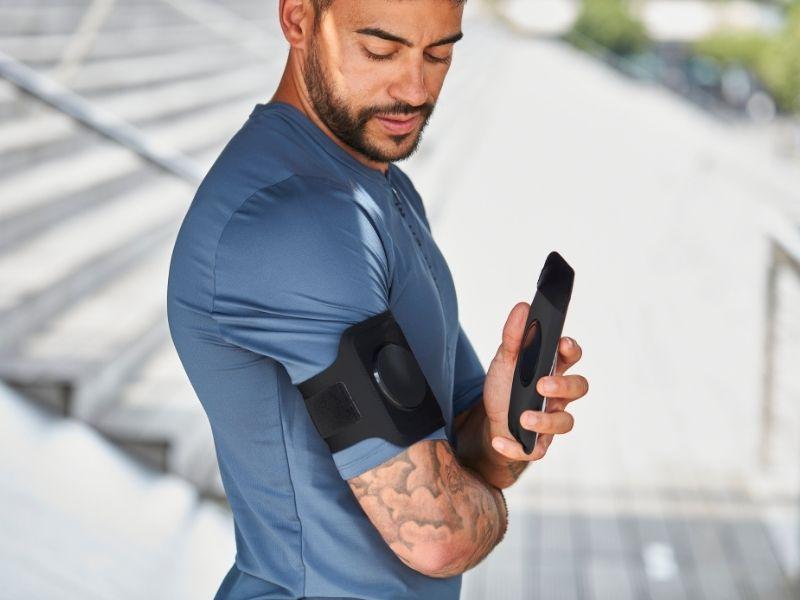 Tilbehør - Mobilholdere - Shapeheart Mobilholder til Løb 7cmx14cm Smartphone Holder (Medium)