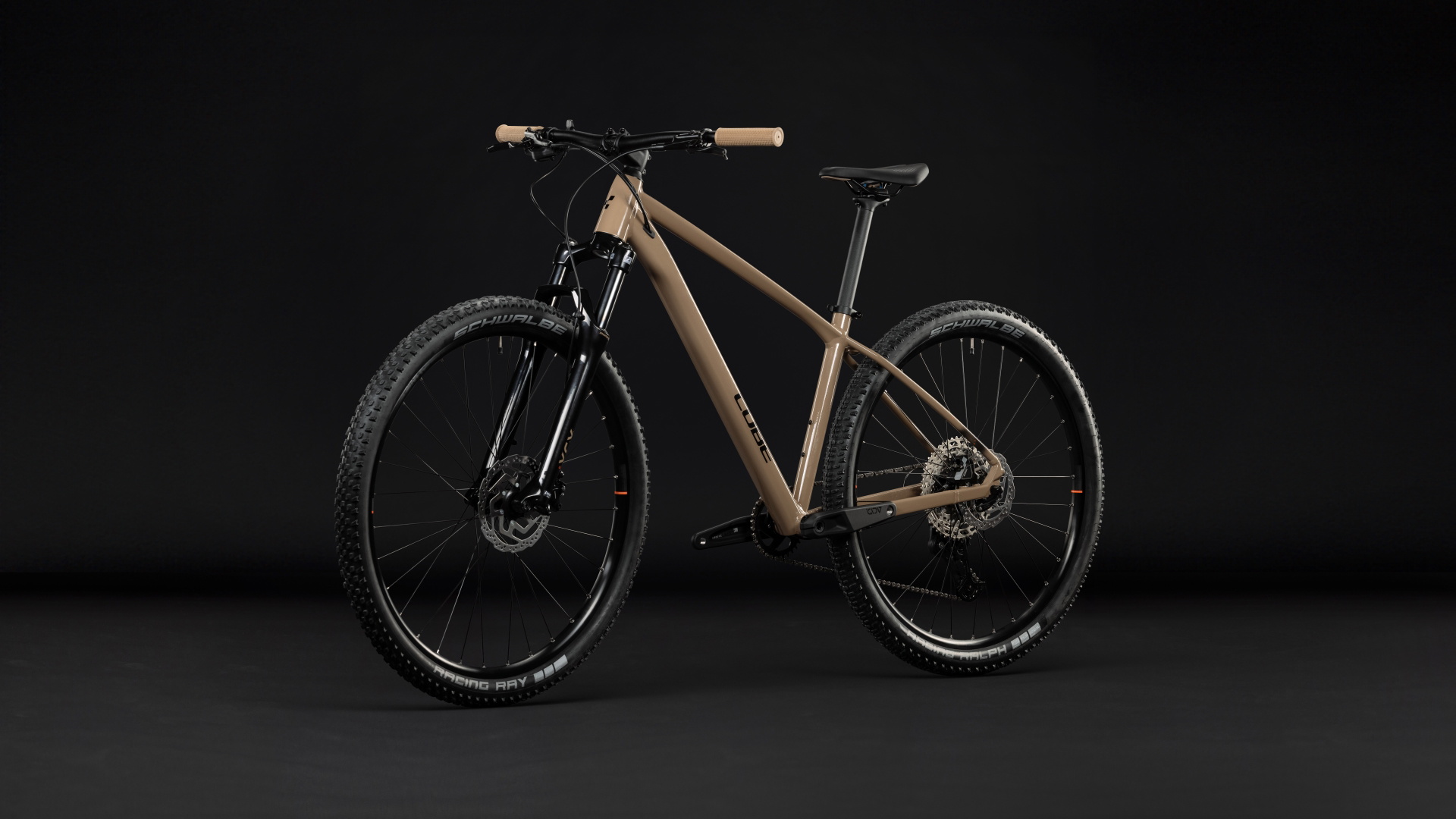 Cykler - Mountainbikes - Cube Aim SLT 29" 2027 - Cappuccino´n´Black