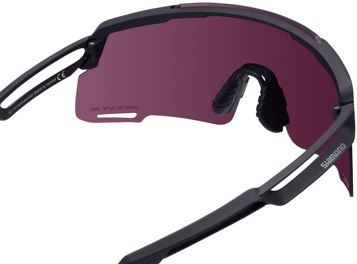 Beklædning - Cykelbriller - Shimano Equinox 5 Eyewear - Matte Black - Ridescape Bright