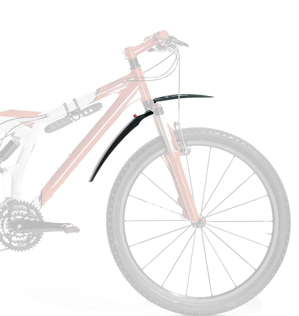 Tilbehør - Cykelskærme - SKS Shockboard Stumpskærm Front 26" - Sort