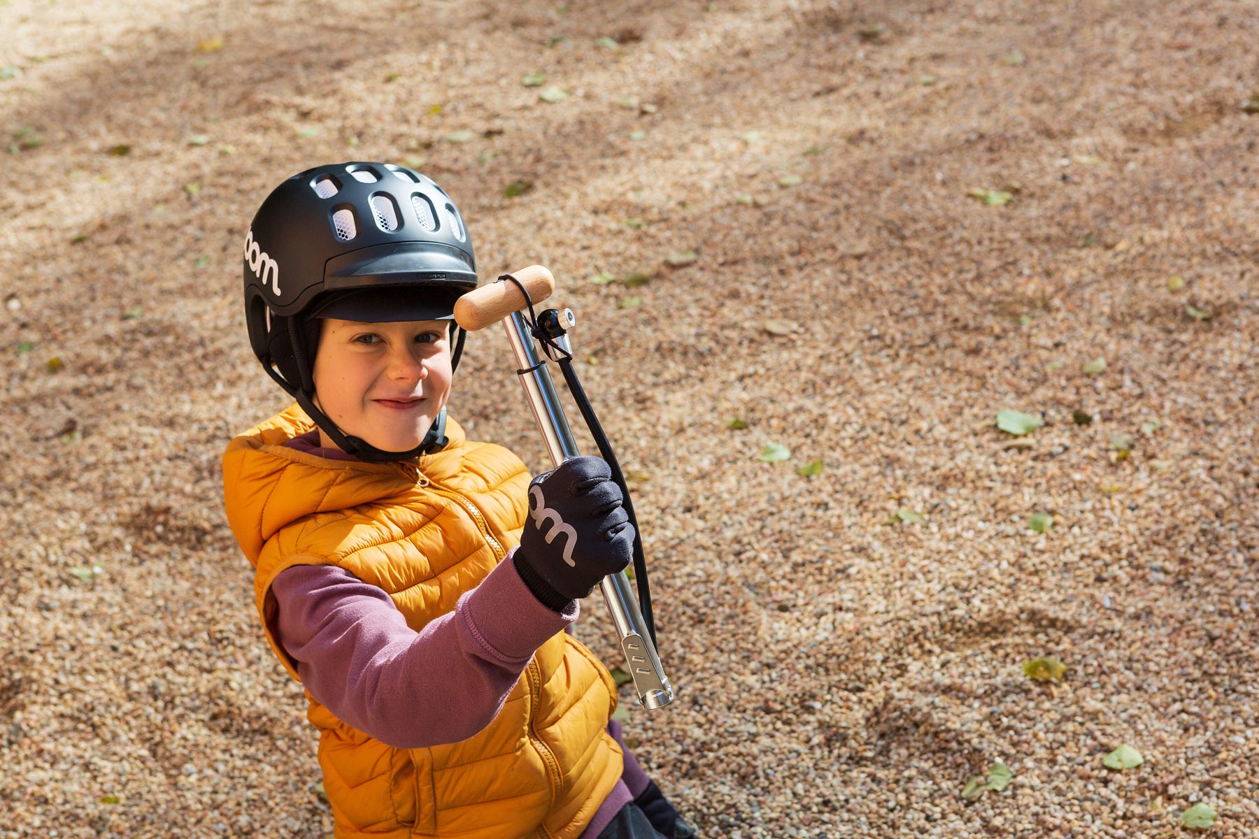 Tilbehør - Cykelpumper - Woom AIRFLO Mini-fodpumpe