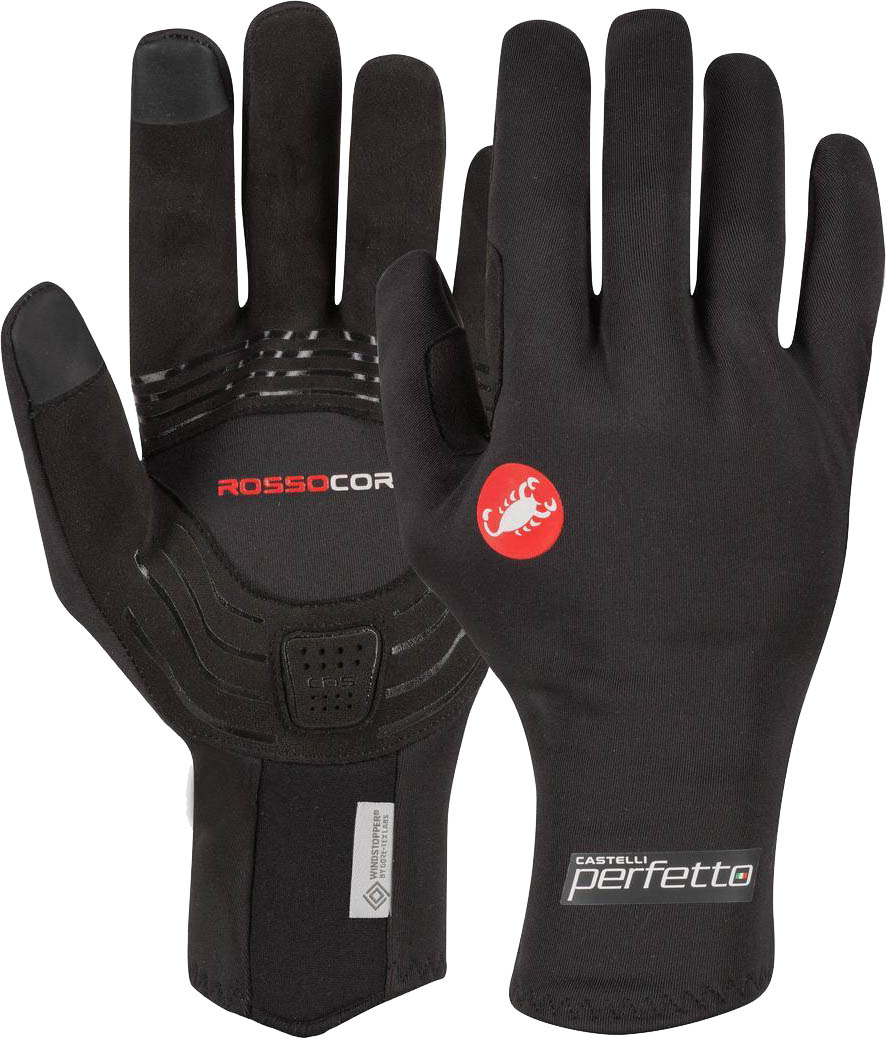 Castelli Perfetto RoS 2 Glove - Cykelhandsker - Lange fingre - Sort - Str. L