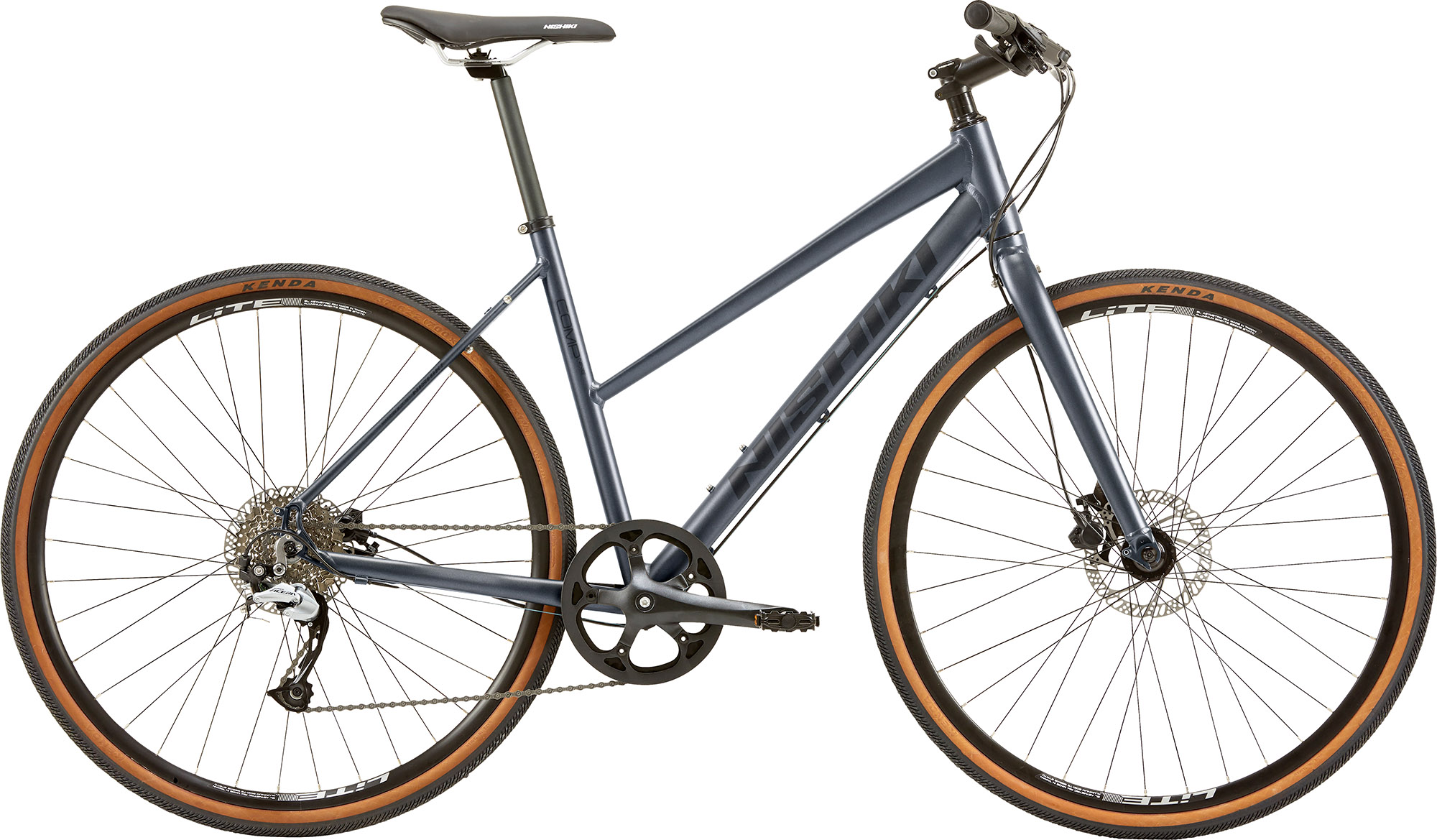Nishiki Comp Nine Dame 9g Acera 2026 - Granit Grå