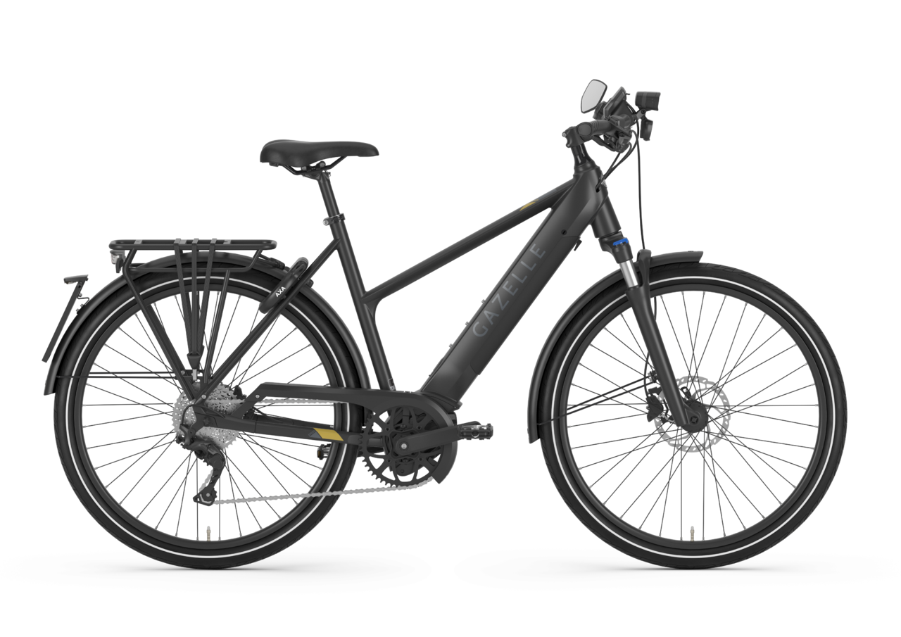 Cykler - Elcykler - Gazelle Medeo Speed Dame 2023 -  Sort