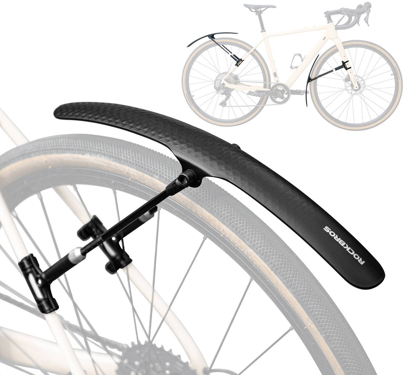 RockBros Skærmsæt Racer 27.5" Quick Release - 1 stk.
