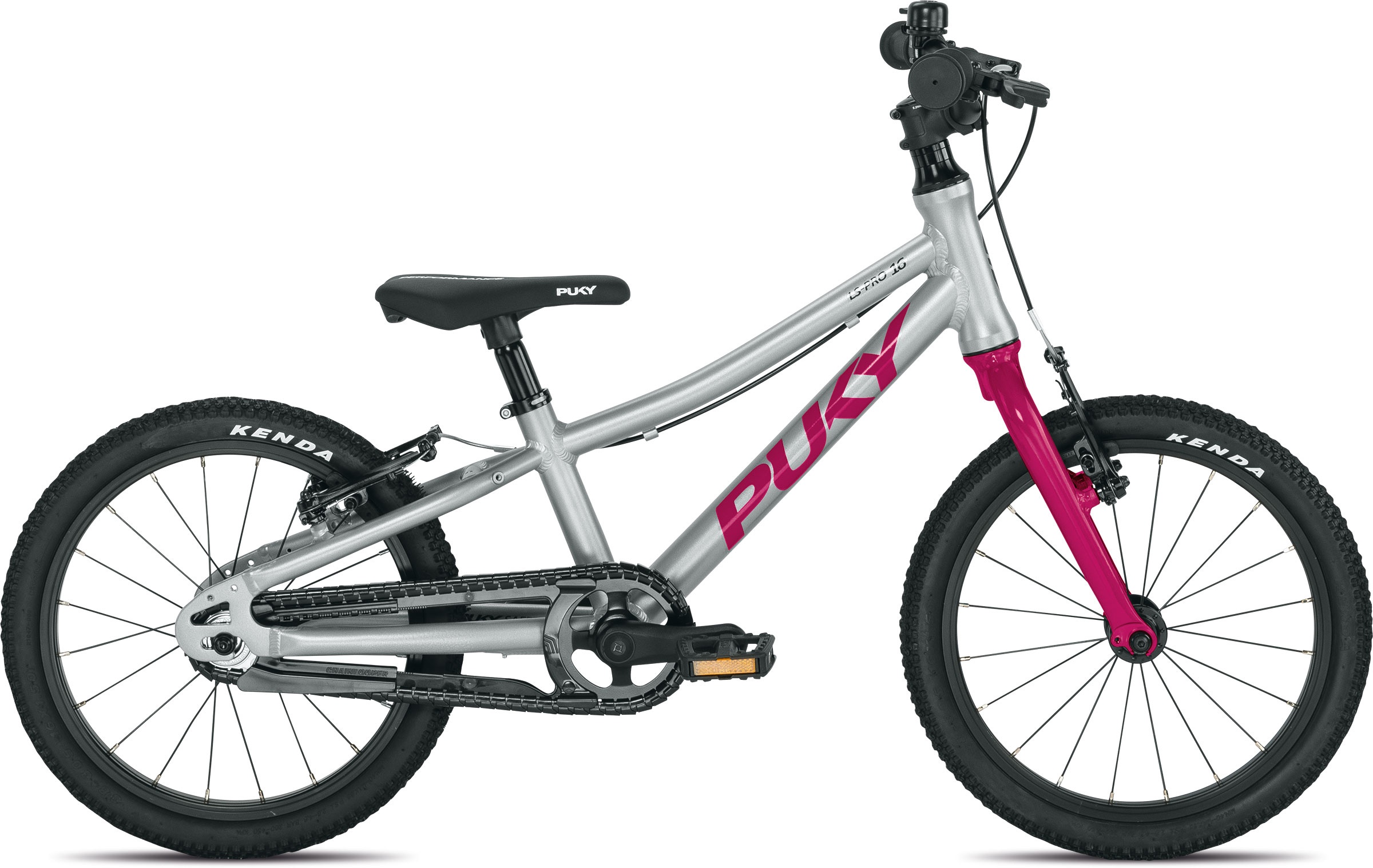 Cykler - Børnecykler - PUKY LS-PRO 16 Alu 16" - Sølv/lilla