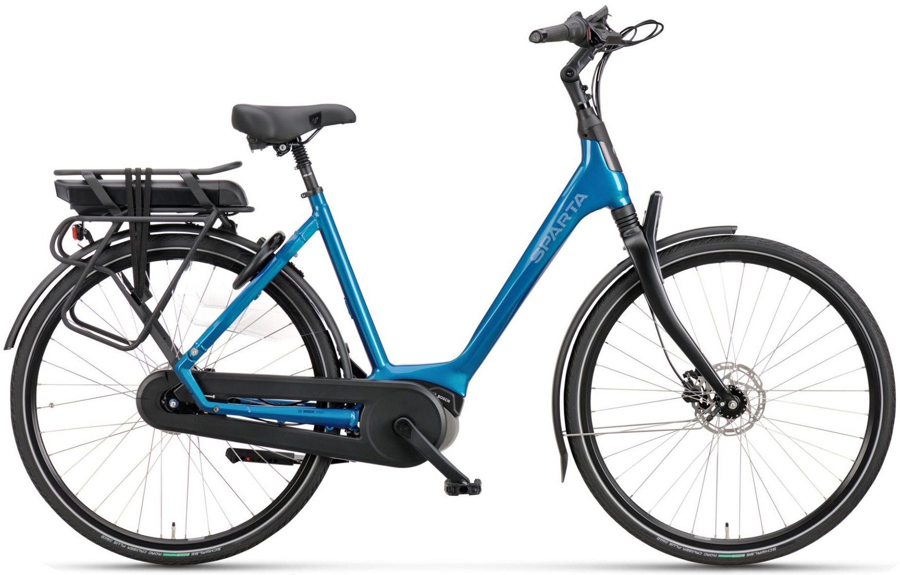 Cykler - Elcykler - Sparta A-Shine Energy M8B Dame 2023 - Blå
