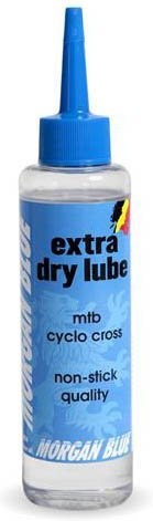 Se Morgan Blue Extra Dry Lube MTB 125ml dryp flaske hos Cykelexperten.dk