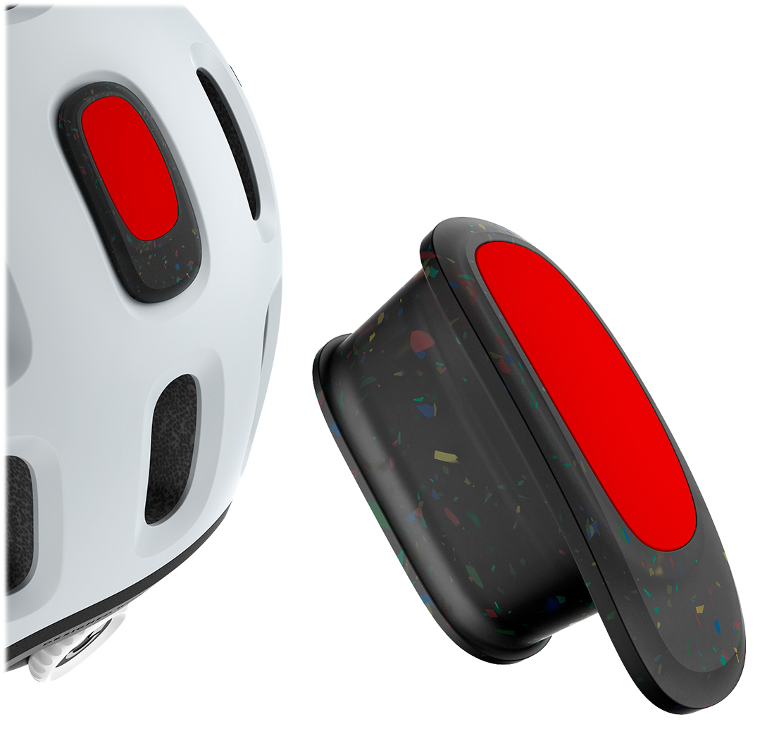 Woom Ready Lygte til cykelhjelm