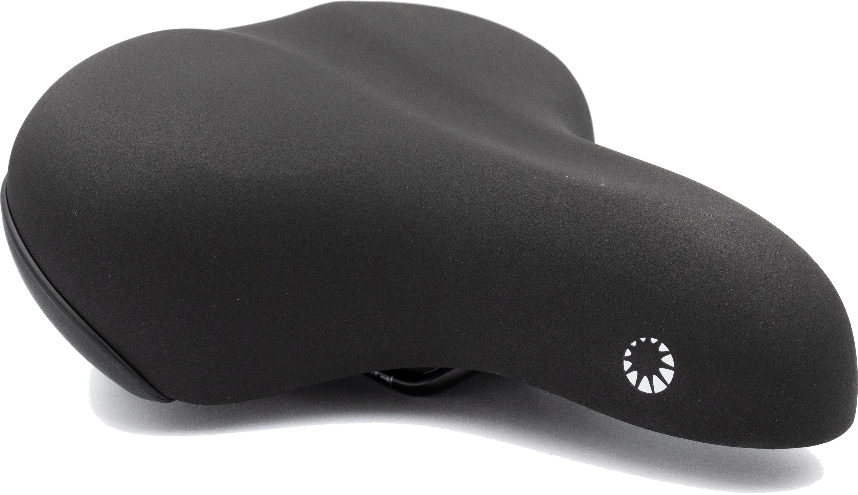 Bike Attitude Lady Comfort Sadel Memory Foam 247x210mm - Sort Bike Attitude Lady Comfort Sadel Memory Foam 247x210mm - Sort