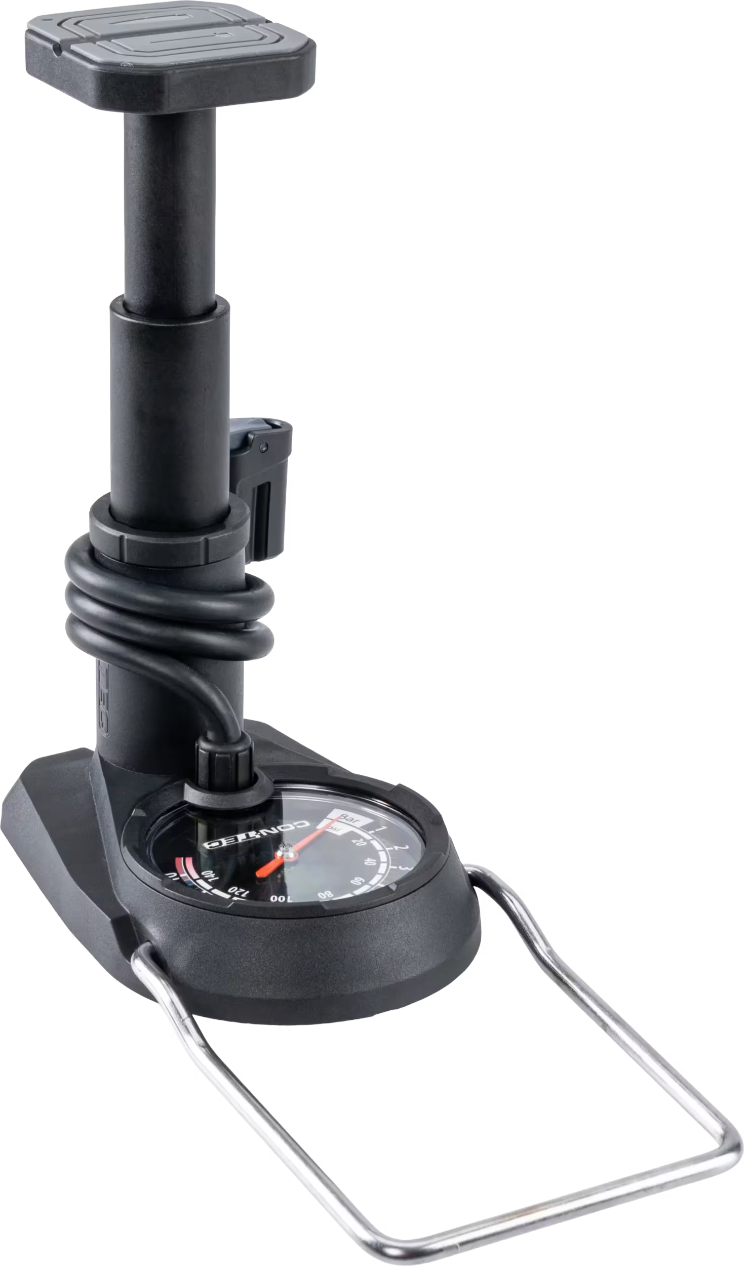 Tilbehør - Cykelpumper - Con-Tec Air Support Step Fodpumpe