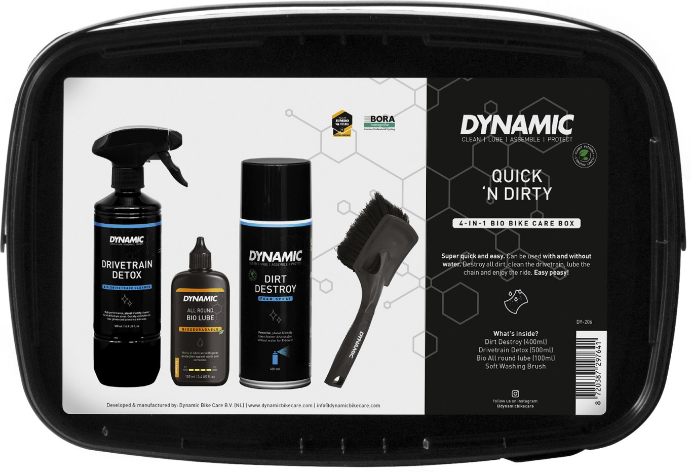 Tilbehør - Cykelpleje - Dynamic Quick'N Dirty QUICK'N Dirty Bike Cleaning Kit