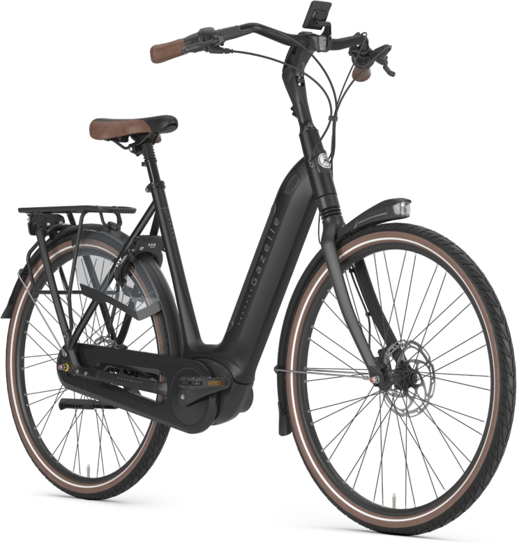 Cykler - Elcykler - Gazelle Arroyo C8 HMB Elite Dame  2024 - Sort