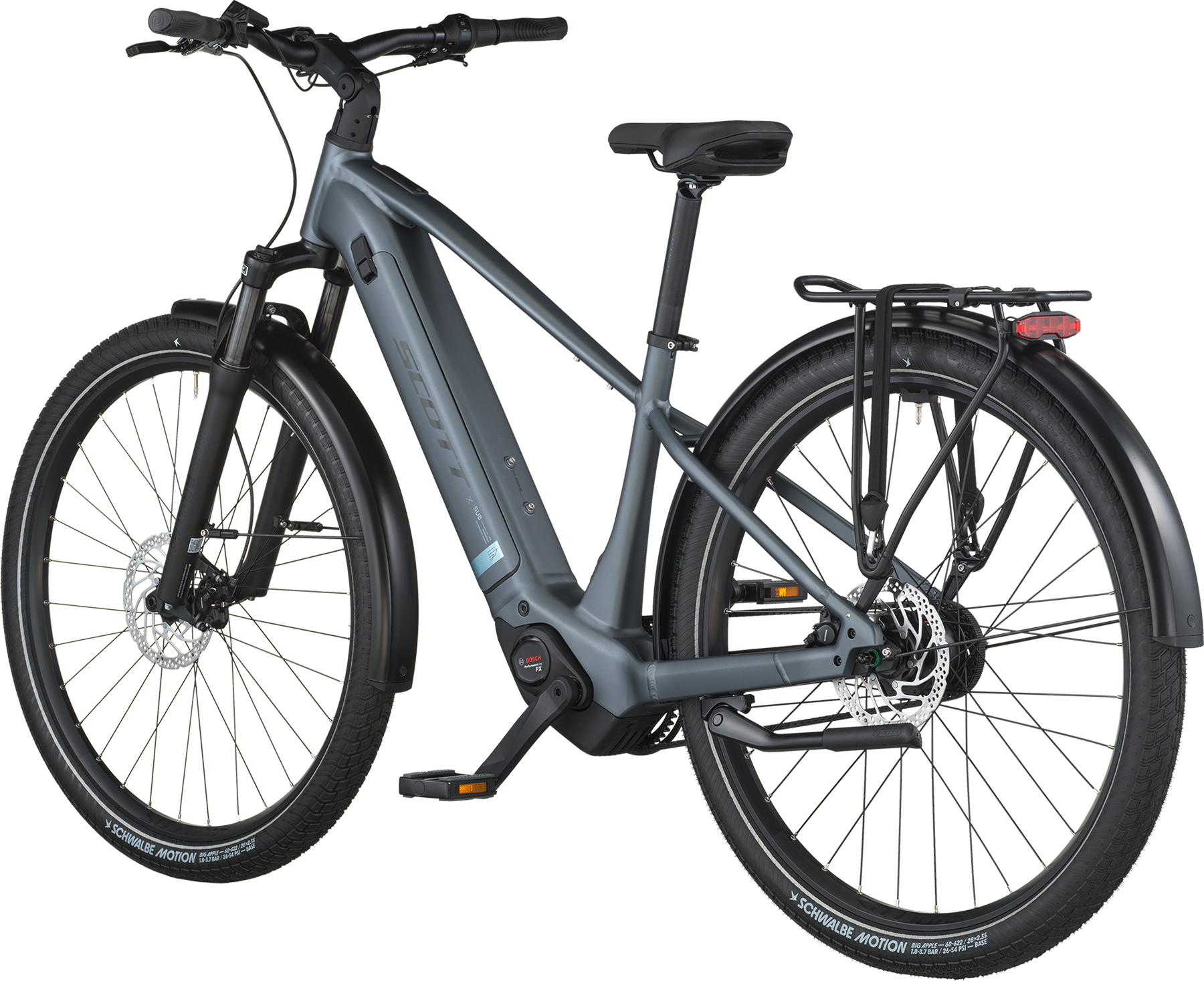 Cykler - Elcykler - Scott Sub Tour eRIDE 20 2026 - Smoke Grey