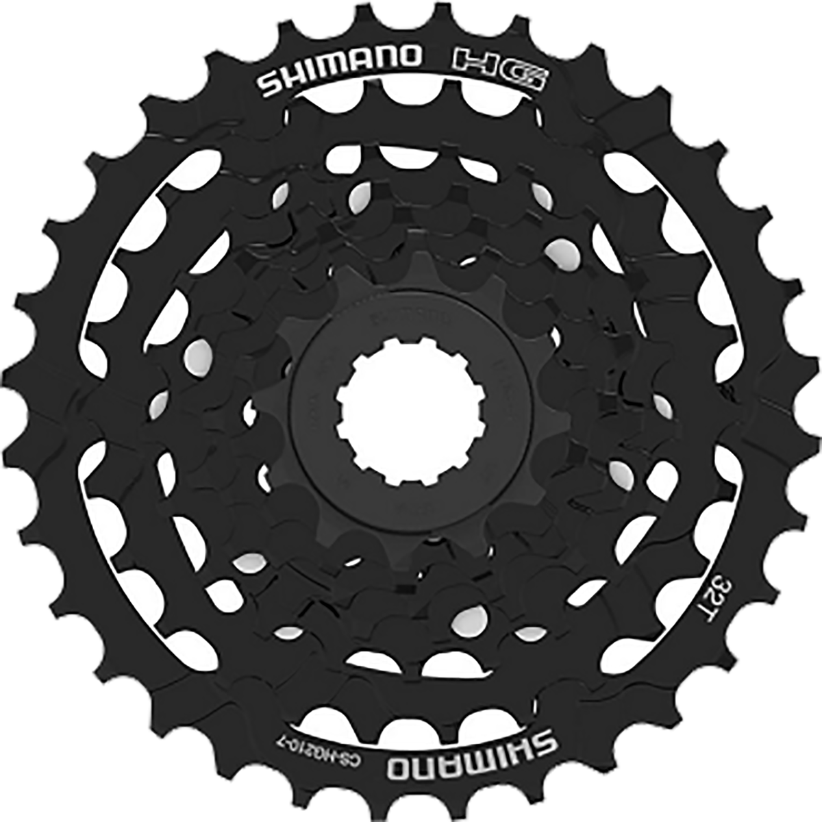 Shimano Tourney CS-HG210-7 Kassette 7 speed 12-32T Sort Shimano Tourney CS-HG210-7 Kassette 7 speed 12-32T Sort