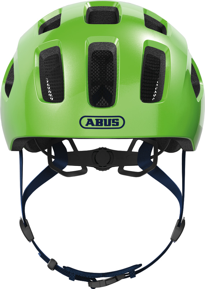 Beklædning - Cykelhjelme - Abus Youn-I 2.0 Hjelm m. LED lys - Grøn