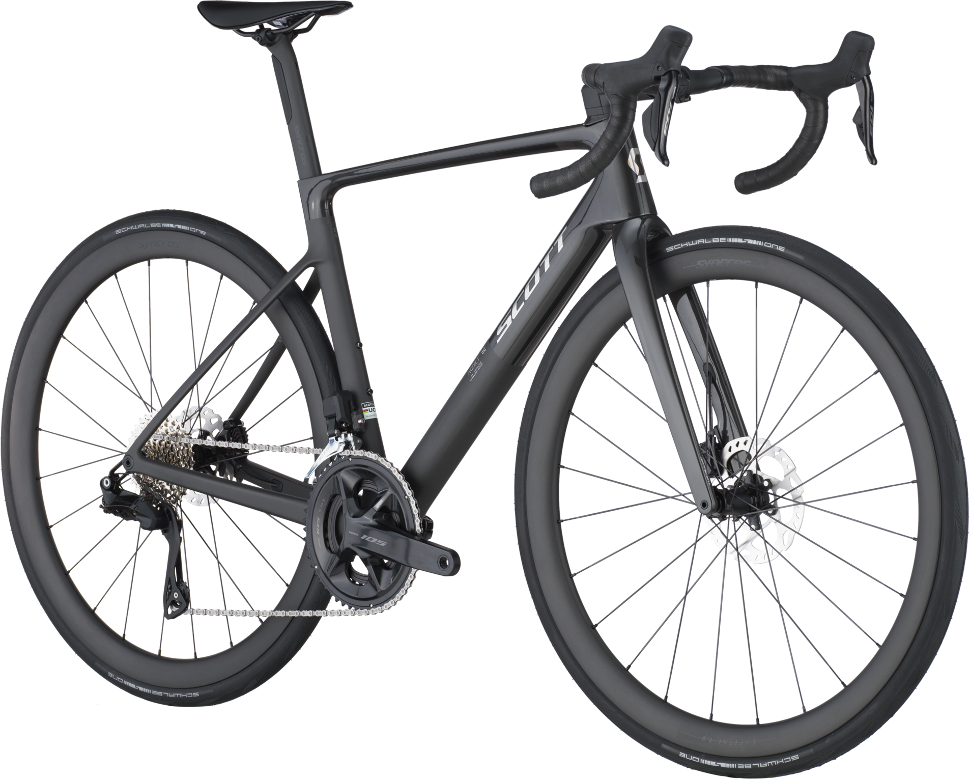 Cykler - Racercykler - Scott Addict RC 30 2025 - Carbon Black