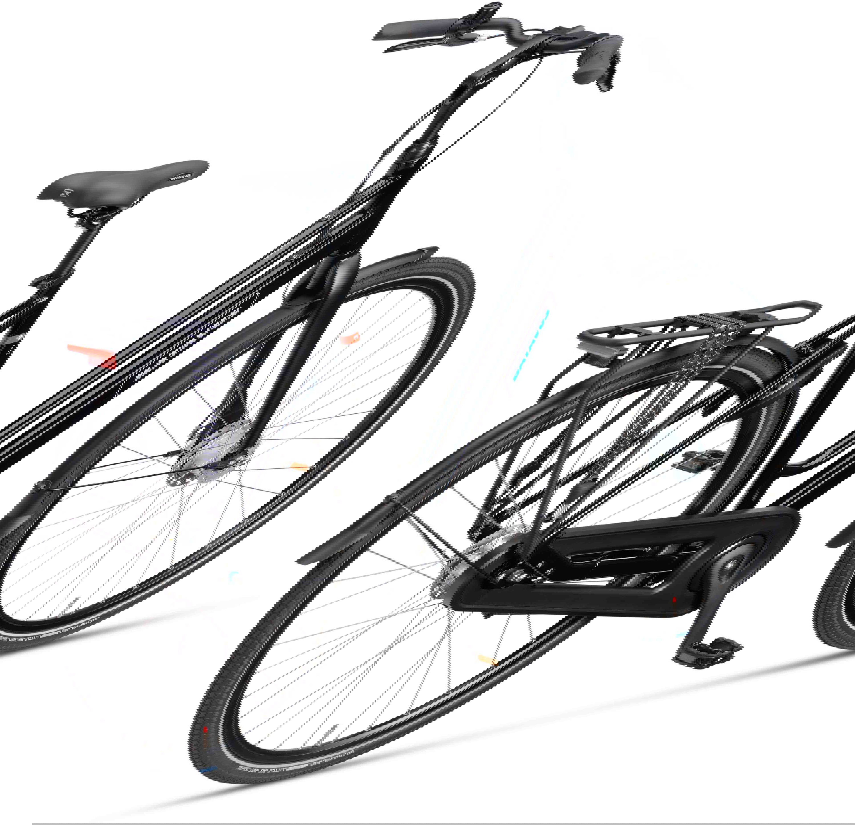 Cykler - Damecykler - Batavus Fonk 7 Dame 2025 - Sort Glans