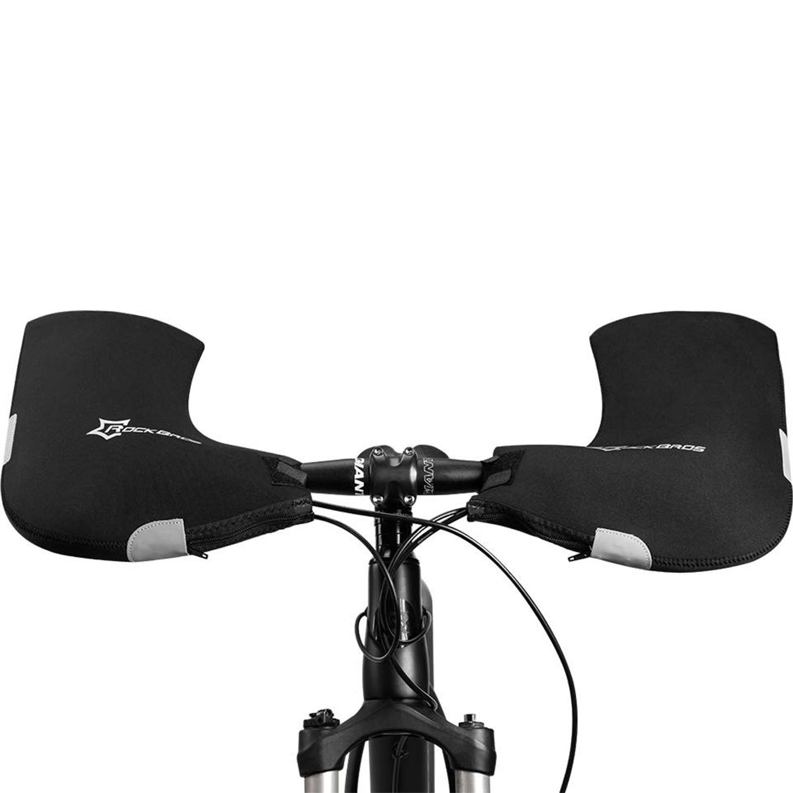 Beklædning - Cykelhandsker - RockBros Styrhandsker Neopren 6mm - Black