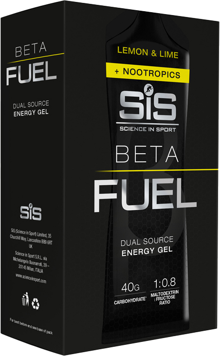 Tilbehør - Energiprodukter - Energigel - SIS Beta Fuel Endurance Gel Lemon & Lime 6x60ml