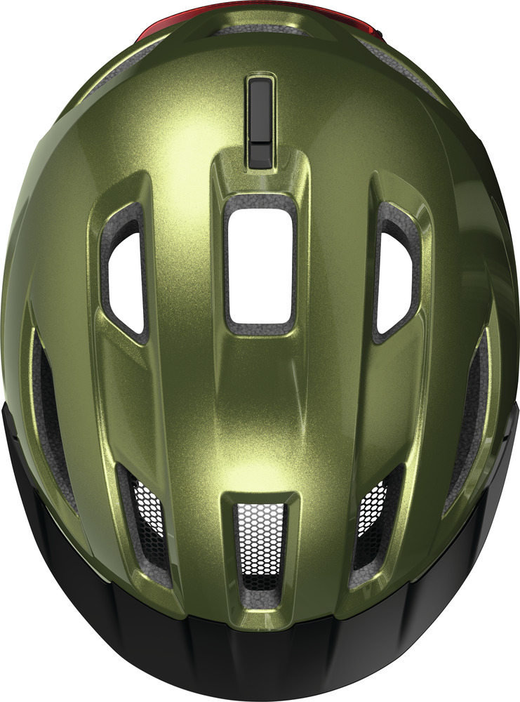 Beklædning - Cykelhjelme - Abus Hjelm Urban-I 4.0 m. LED - Pepper Green