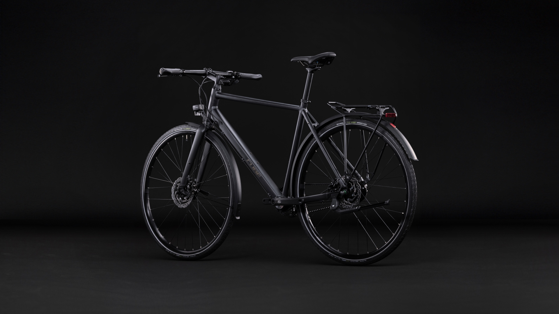 Cykler - Herrecykler - Cube Nulane Deluxe EXC FE (Fully Equipped) Herre 2027 - Grey´n´Chrome